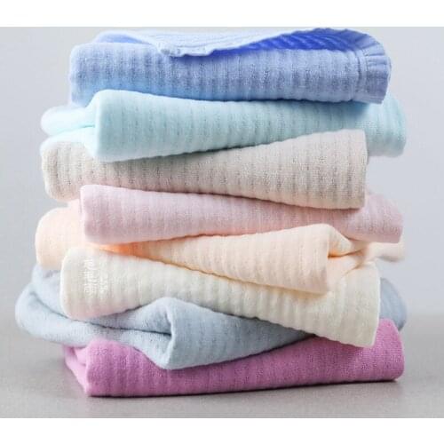Gauze towel pure cotton hand towels face towel for baby for kid for adult private logo support 34cmx74cm small towels 29"x13"