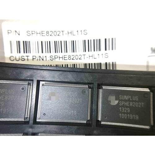 Sphe8202T DVD / CD controller, MPEG decoder, multichannel, multi format TV encoder high performance AC3 system D / a converter