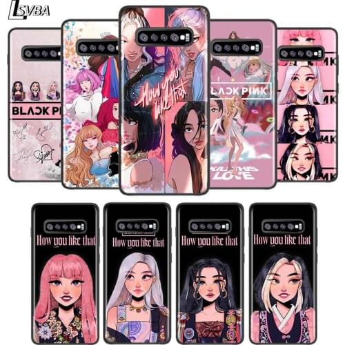 Cartoon Bulckpinks For Samsung Galaxy Note 20 10 9 8 S21 S10 S10E S9 S8 S7 Ultra Lite Plus Pro 5G Phone Case
