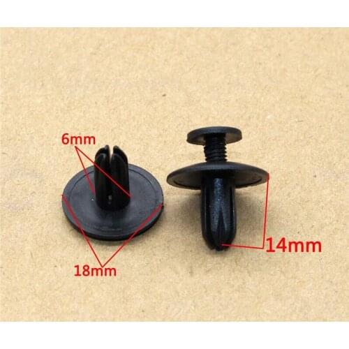 Fit for Fords 15-17 new fender fenders are lined with leaf plate retaining snap clips 20pcs