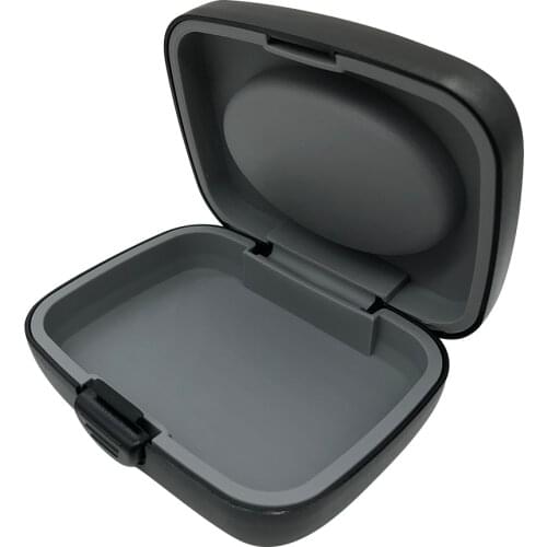 ABS Materials Portable Hearing Aid Aids Storage Case Box Carry Case Waterproof Case for Siemens BTE CIC Hearing Aid Aids
