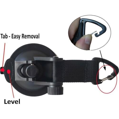 Suction Cup Securing Hook Tie Down,Camping Tarp as Car Side Awning, Pool Tarps Tents Securing Hook Universal
