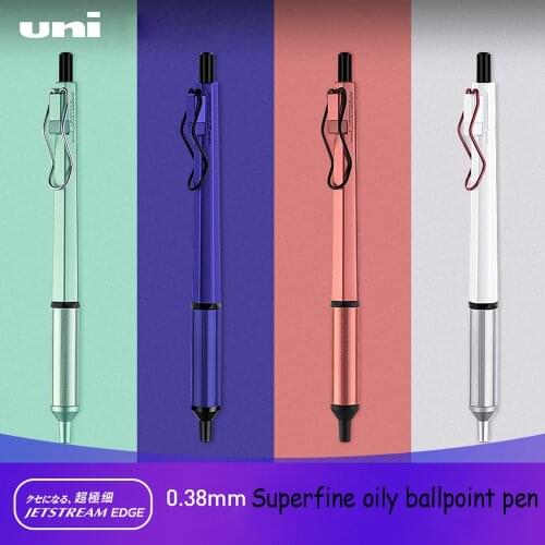 Japan UNI Ball Pen SXN-1003 Low Center of Gravity Pen JETSTREAM Metal Rod Oily Superfine 0.38mm Office Business Signature