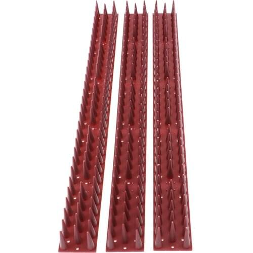 1/3Pcs Fence Wall Spikes Cat Animal Repellent Plastic Anti Theft Deterrent For Garden Fences Invader Bird Spikes Dog Repeller