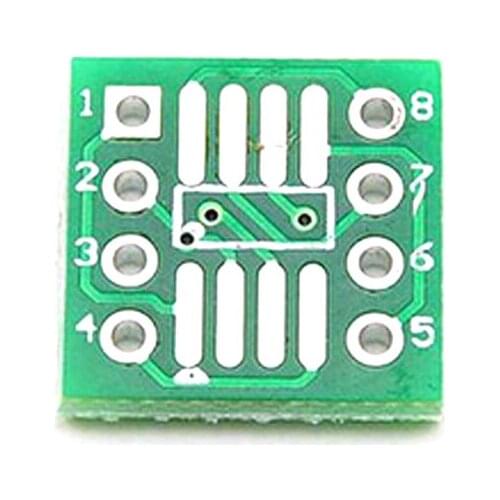 10/5/1Pcs SOP8 SSOP8 TSSOP8 SMD To DIP8 0.65/1.27mm Adapter IC PCB Board