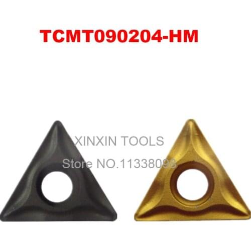 10PCS lathe cutting tools TCMT090204 cemented carbide turning inserts carbide plate TCMT 090204 for Stainless steel