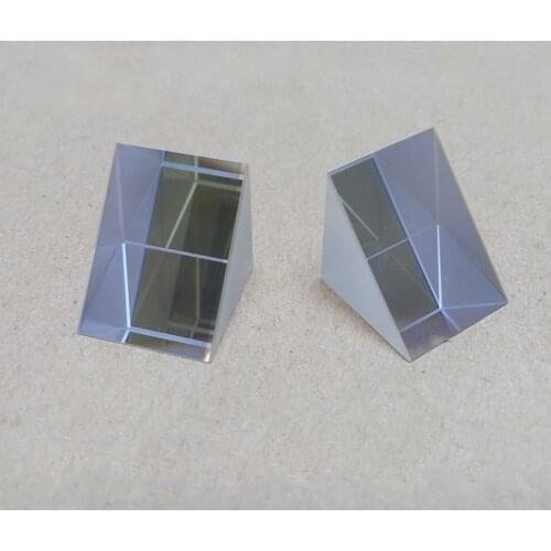 12 X 12 X 12mm Right Angle Iso-lumbar Prism 90 Degrees Fully Reflective Prism Physics Experimental Light Refracts Optical Glass