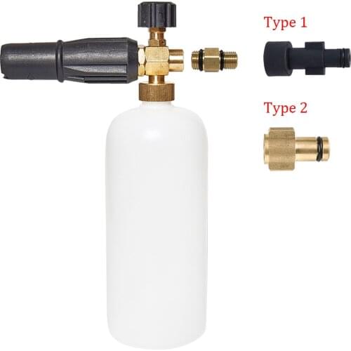 Car Washer Snow Foam Lance for Elitech For Hitachi 1L Soap High Pressure Washer Foam Gun Foam Cannon For Car Cleaning