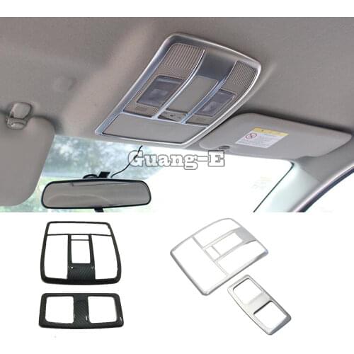 Car ABS Silver Read Reading Switch Light Lamp Frame Roof Trim Part Button For Mazda6 Mazda 6 Atenza 2017 2018 2019