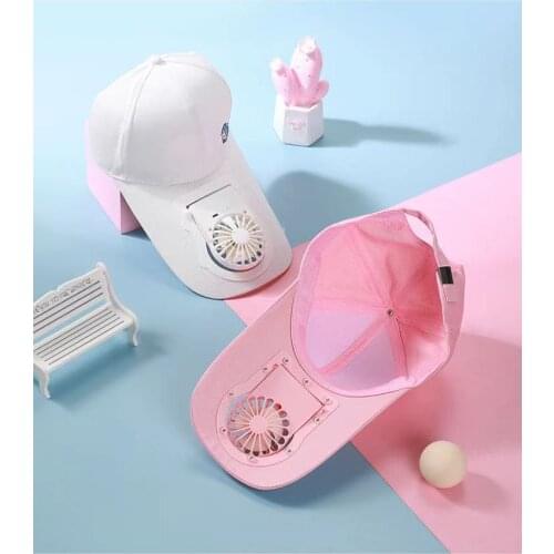 Unisex USB Charging Fan Baseball Cap Golf Hat Adjustable Fan Hat For Outdoor Camping Travel Casquette Homme Gorras Hombre