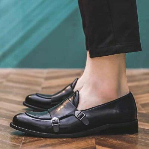 Business Men Shoes Size 48 Formal Leather Shoes for Men Loafers Wedding Fashion Elegant Man Evening Dresses Zapatos Vintage