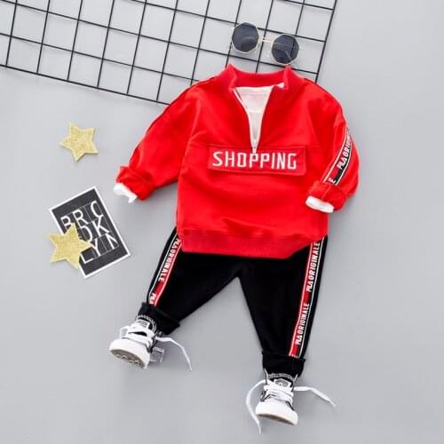 Kids Sport Suit Boys Girls Casual Clothing Set Zipper Sports Clothes For 1 2 3 4 Years Children Tracksuit