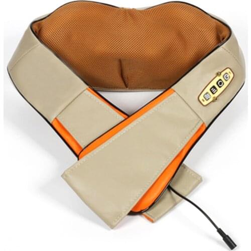 Electric Massage Shawl Heating And Kneading Cervical Spine Massager Car Home Whole Body Acupressure Neck And Shoulder Massager