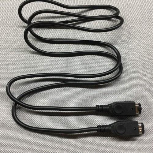 FZQWEG 10pcs 1.2M Black 2 Player for GBA GBASP Link Cable Cord For Nintendo GameBoy SP
