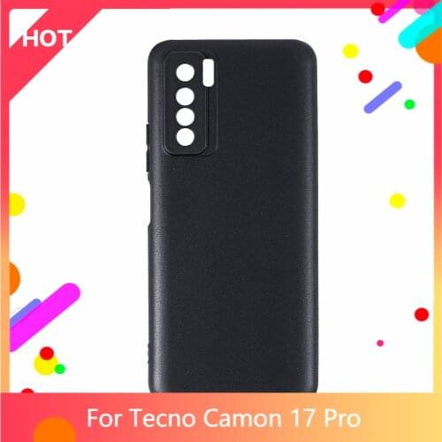 Camon 17 Pro Case Matte Soft Silicone TPU Back Cover For Tecno Camon 17 Pro Phone Case Slim shockproof