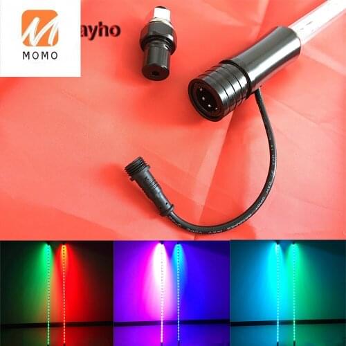 Wholesale 3FT RGB LED light whip antenna with quick disconnect for ATV/UTV/RZR/BUGGY LED whip