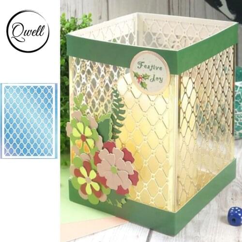 QWELL Lace Rectangle Frame Metal Cutting Dies for Scrapbooking and Card Making Paper Embossing Craft New 2019 die cuts