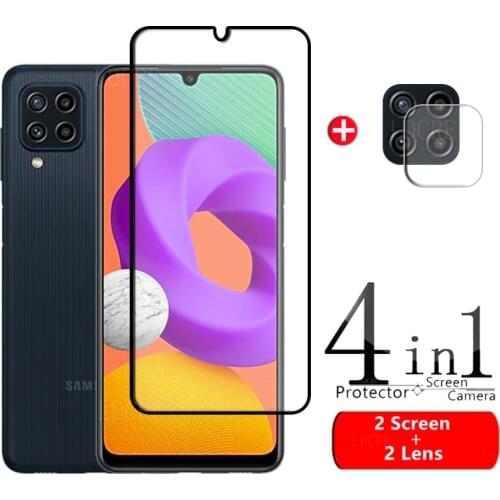 Full Cover Tempered Glass For Samsung Galaxy M12 Screen Protector For Galaxy M12 Camera Glass For Samsung Galaxy M12 Glass 6.7"