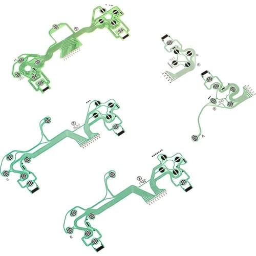 Replacement Buttons Ribbon Circuit Board for PS4 Dualshock 4 Pro Slim Controller Conductive Film Keypad flex Cable PCB