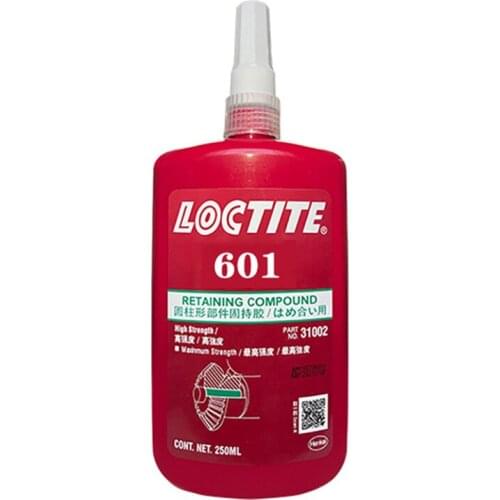 Wholesale 6pcs 222 250ml loctite 262 screw adhesive anaerobic 271 super glue high strength anti-loose anti-slip seal thread lock