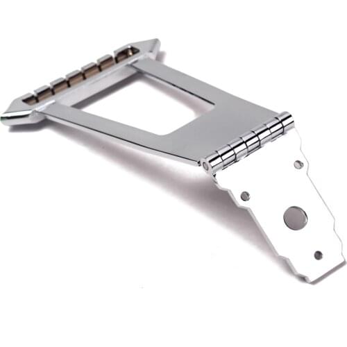 6 Strings Jazz Archtop Guitar Trapeze Tailpiece Bridge Zinc Alloy Luthier Supply Musical Instrument Accessory