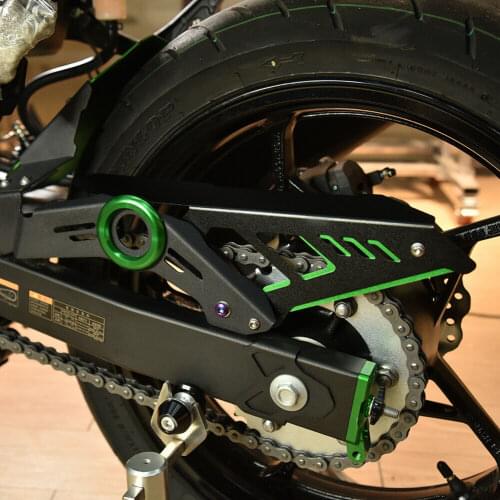 For Kawasaki Ninja400 ZX400 Ninja 400 250 2017 2018 2019 2020 2021 Rear Fender Mudguard Chain Guard Cover Motorcycle Accessories