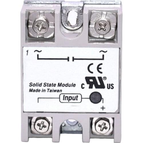 Dual Solid State Relay SSR 17-32VDC Input 280VAC 25A Replace Crydom D2425DE