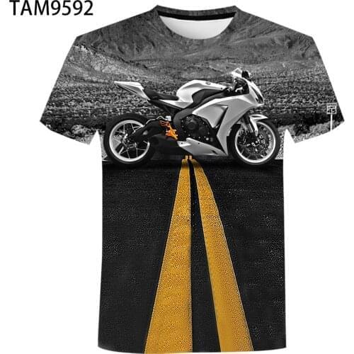 Triumph Motorcycle Harajuku 3D Printed Boys Girls Teens Childrens Clothes T-shirt Unisex Short Sleeve Pullover Top