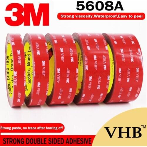 3M VHB Super Double Sided Tape Self Adhesive Acrylic Waterproof Heavy Duty Sticker Car Accessories for Home Office No trace Tape