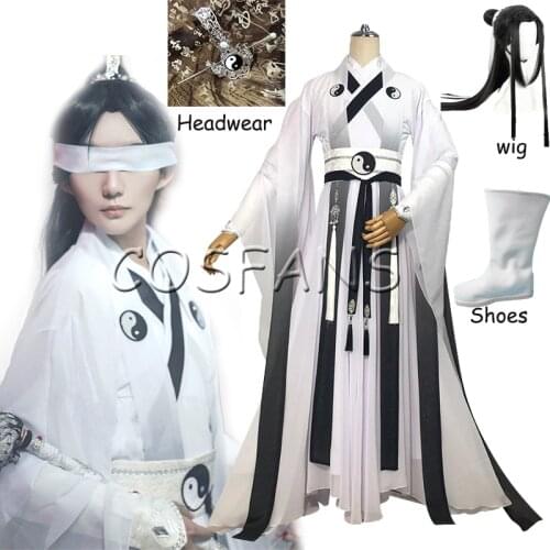 Anime MO DAO ZU SHI Xiao Xing Chen Cosplay Costume Grandmaster of Demonic Cultivation Costume Men Women Chinese Ancient Costumes