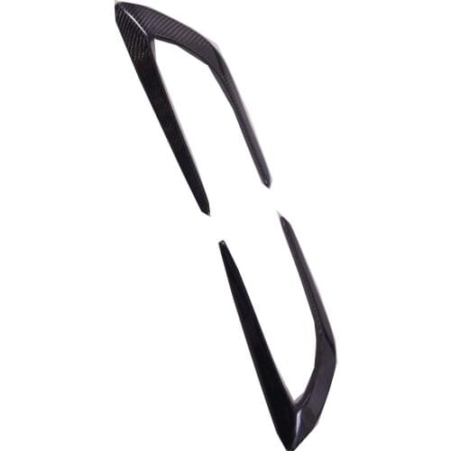 Real Carbon Fiber Front trunk Side Fender Scoops guard for Mercedes Benz W205 C-Class 2015-2017