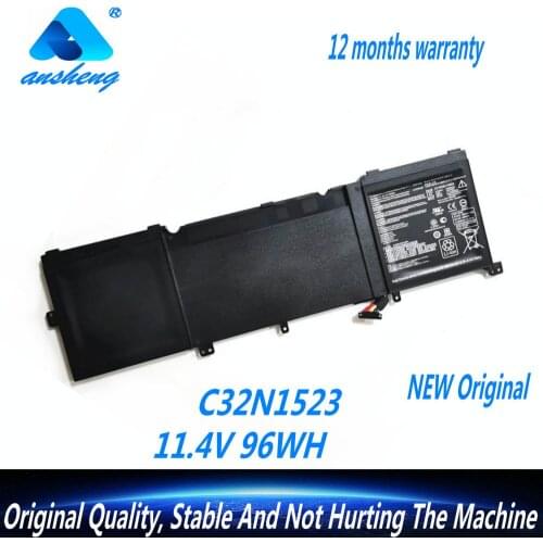 Genuine C32N1523 0B200-01250300 Laptop Battery For Asus Zenbook Pro UX501VW N501L Series 11.4V 96WH 8200mAh
