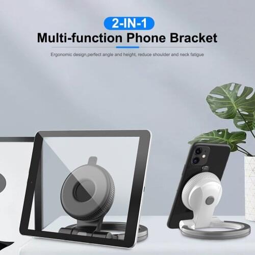 Tablet Desktop Stand Inch ABS Metal Rotation Tablet Holder For Samsung For Xiaomi For Huawei Phone Tablet 2-in-1 Kitchen Tablet