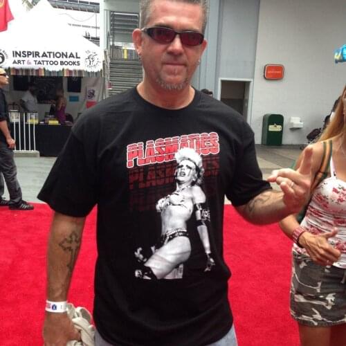 Plasmatics Wendy O Williams WOW Pre shrunk 100% cotton hand silk screened t shirt