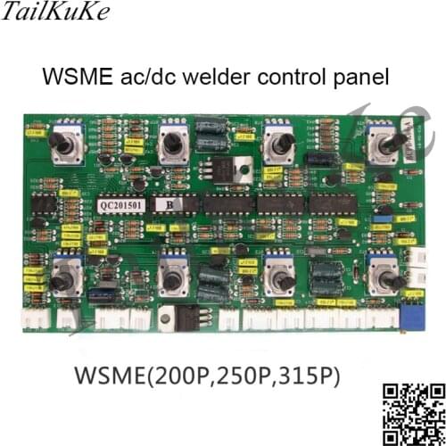 WSME 200P 250P 315P AC / DC Pulse Argon Arc Welding Machine Control Panel 8 Potentiometer