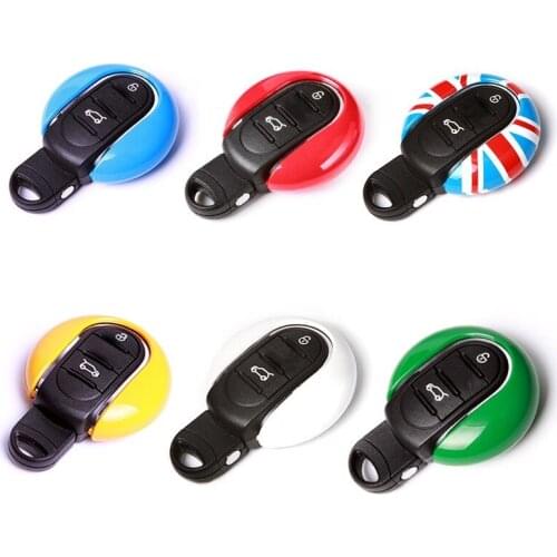 Solid Painting Car Key Cover Replacement Protection Shell Case for MINI Cooper F54 F55 F56 F60 Styling Accessories