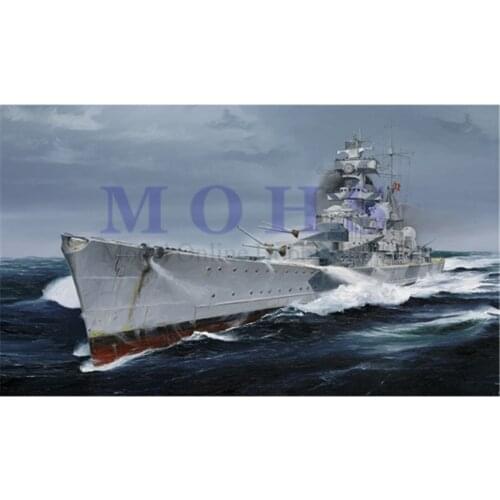 Trumpeter scale ship 1/700 05775 German Cruiser Admiral Hipper assembly model kits scale ship modle building scale battleship