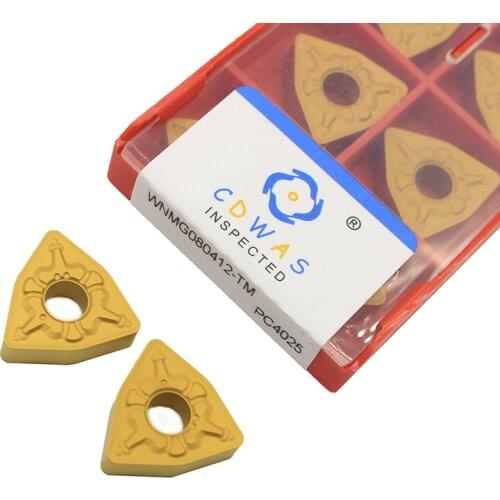 High quality WNMG080412 TM PC4025 Carbide insert milling turning tool Lathe tool Turning insert for machining steel parts