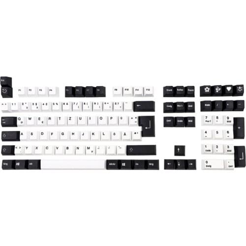 109 Key German PBT Keycap Cherry Profile Dye Sub Keycaps for Mx Switches Gk61 64 68 96 108 Corsair Strafe K65 K70 G710 87HD