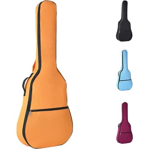 41/40 Inch Portable Oxford Fabric Acoustic Guitar Double Straps Padded Guitar Soft Case Gig Bags Waterproof Backpack
