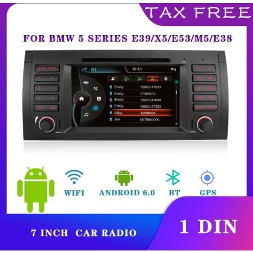 Android Car Radio 2 Din Auto Radio Gps Android For Bmw E39 X5 E53 M5 E38 Car Stereo Android Bluetooth Wifi Touch Screen Tv Fm
