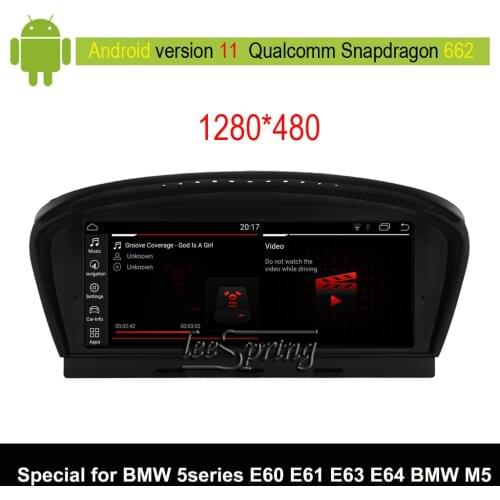 Android 9.0 Car Audio Vdieo Player for BMW 5 series E60 E61 E63 E64 M5 (2005-2010) Car original Screen to upgrade
