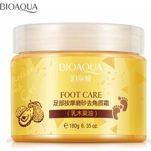 Pure Natural 180g Moisturizing Foot Cream Easily Solve The Problems of Foot Skin Exfoliating Foot Care Foot Massage Scrub Cream