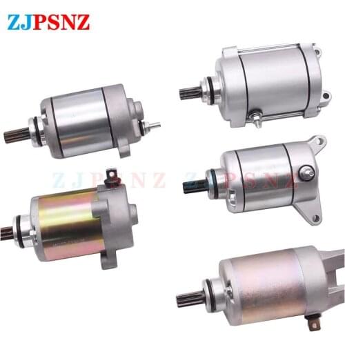 Motor Fiets Start Motor Starter Motor Motorcycle CG125 200 GY6-125 DY100 QS110 WH100 GY6-50 Motor Starter Motor Starter 9 11Gear