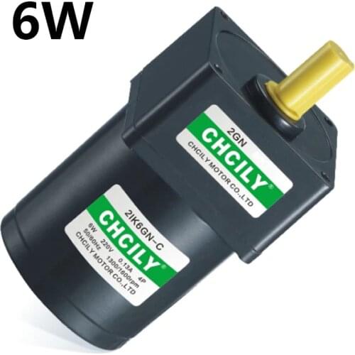 Induction motor 6W Constant speed motor 2IK6GN 110V/220V 60mm Singal phase