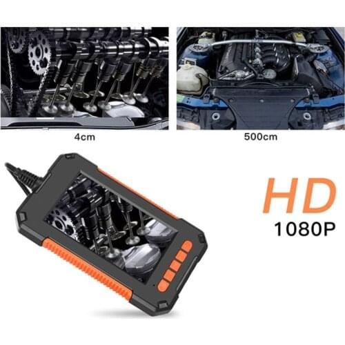 2/5/10 Meters 4.3 Inch 1080P Waterproof Endoscope Camera Portable Handheld LCD Display Screen 8LEDs Inspection Endoscope