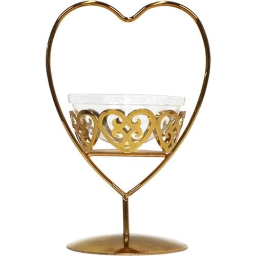 Love Heart Shape Birdfeeder Hummingbird Feeder Creative Interior Elegant Decoration for Courtyard Garden Home Desktop