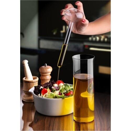 Kitchen Olive Oil Vinegar Storage Bottle Set BBQ Leakproof Dispenser Container For Salad Kitchenware Gravy Boat Cooking Tools