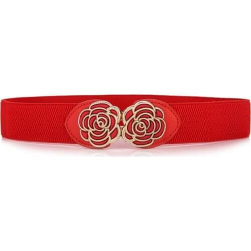 2021 fashion ceinture femme luxe cinturon mujer Elastic waistband RED wedding dress Decoration waist sealing cheap Summer gift