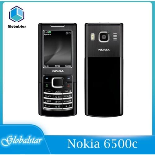 Nokia 6500c refurbished Original Nokia 6500 Classic UnlockedPhone 3G Quad- Band Support English/Russian/Arabic Keyboard